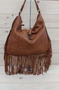 Borsa-Country-In-Pelle-Invecchiata-Con-Frange
